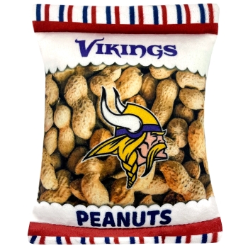Minnesota Vikings- Plush Peanut Bag Toy